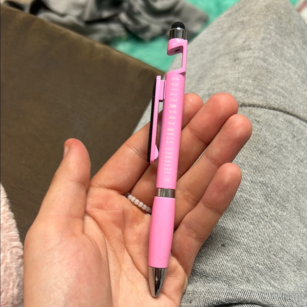 Pink Ballpoint Pen - Picture 3 of 6